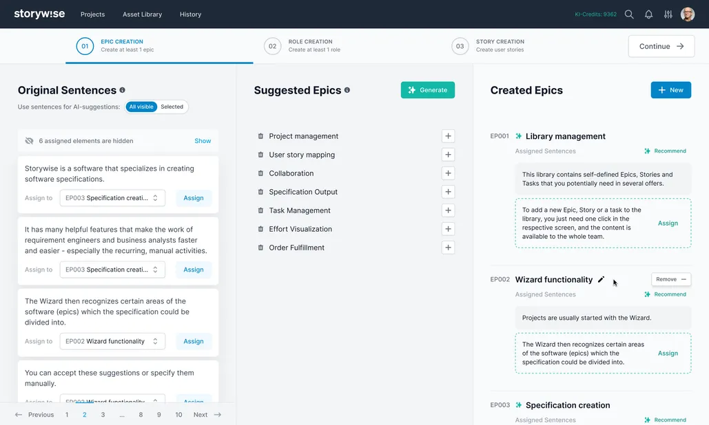 User validation and  synonym identification